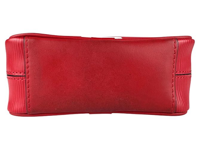 Borsa a Spalla in Pelle Epi Louis Vuitton Rosso - vista 4