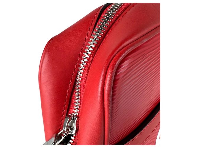 Borsa a Spalla in Pelle Epi Louis Vuitton Rosso - vista 6