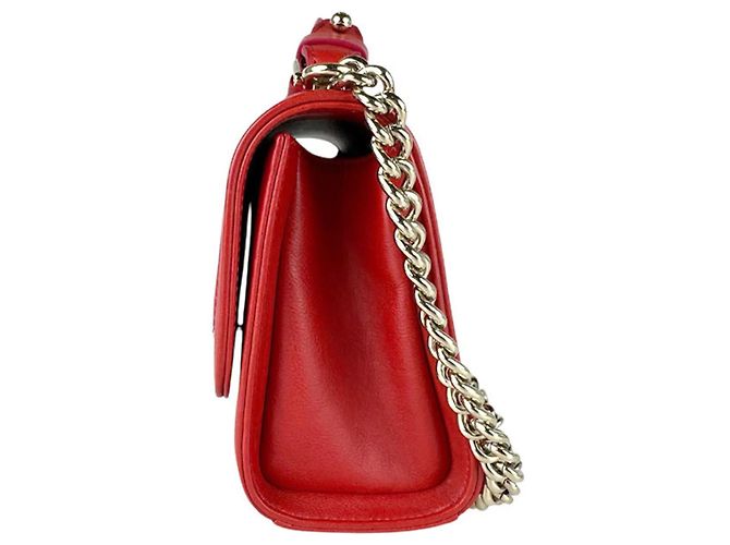 Timeless Borsa a spalla in pelle rossa Chanel Rosso - vista 2