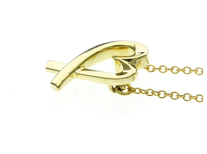Tiffany & Co Collana Pendente Cuore Amante Tiffany D'oro - vista 3
