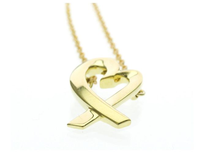Tiffany & Co Collana Pendente Cuore Amante Tiffany D'oro - vista 4