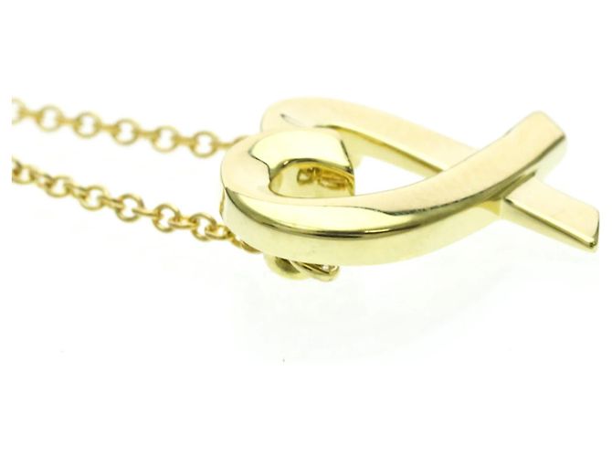 Tiffany & Co Collana Pendente Cuore Amante Tiffany D'oro - vista 5