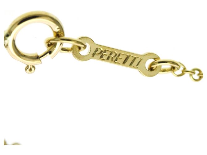 Tiffany & Co Collana con pendente a croce in oro giallo 18K Tiffany D'oro - vista 7