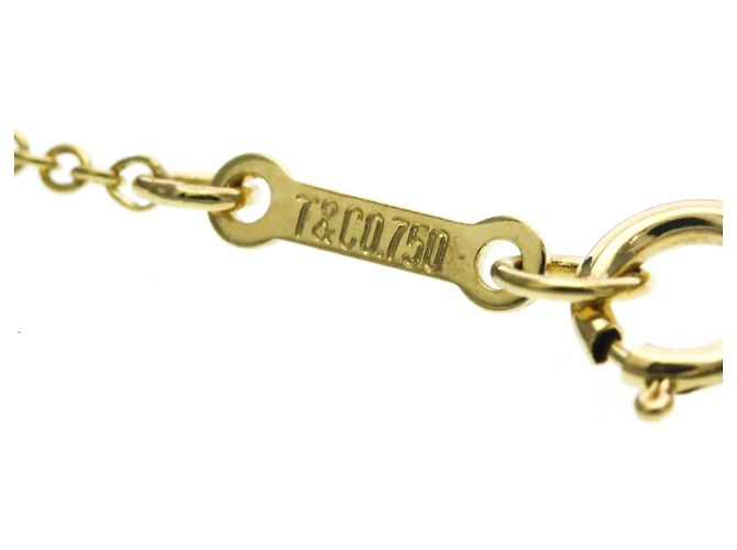 Tiffany & Co Collana con pendente a croce in oro giallo 18K Tiffany D'oro - vista 9