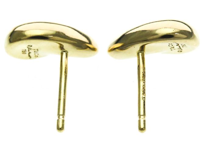 Tiffany & Co Orecchini a bottone in oro a forma di goccia Tiffany D'oro - vista 7