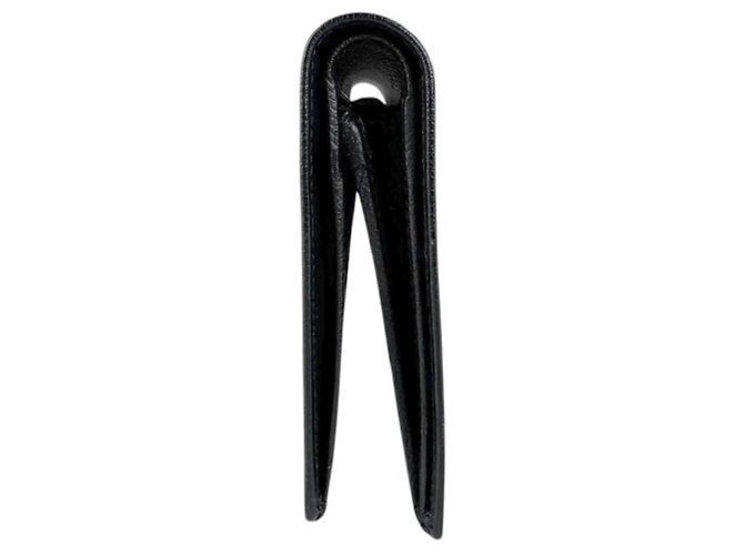 Cartera larga de piel negra Chanel Negro - vista 2