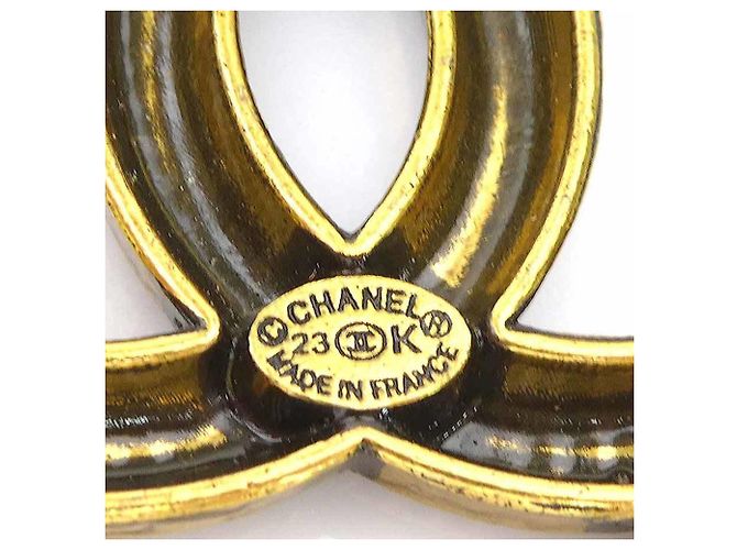Chanel Gold- und Silberbrosche Golden - Ansicht 9