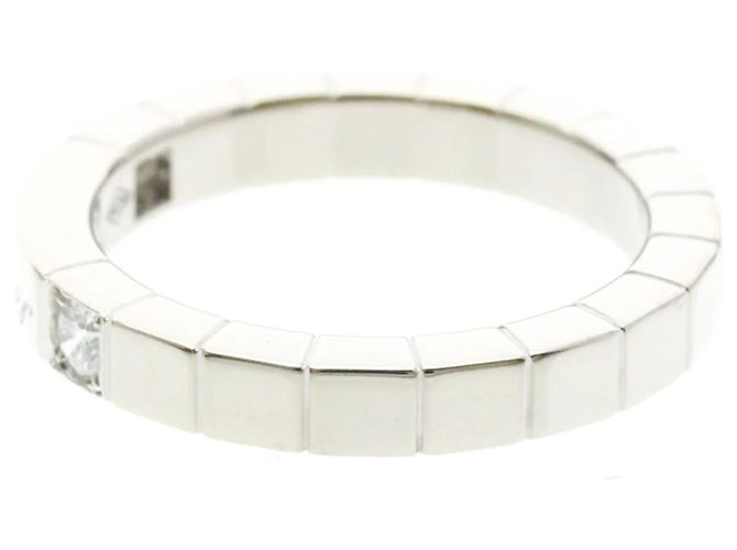 Cartier Lanieres Ring mit 2 Diamanten Silber - Ansicht 2