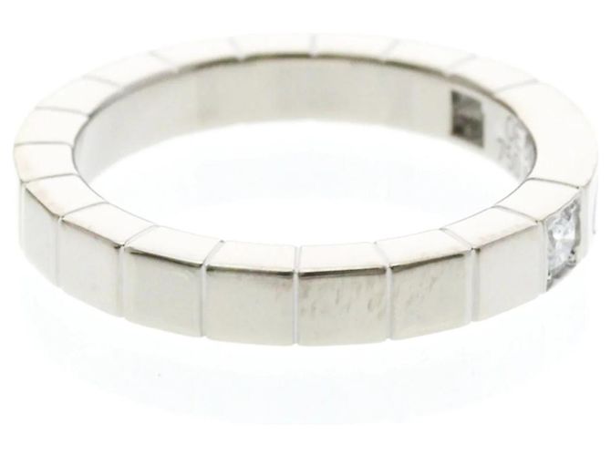 Cartier Lanieres Ring mit 2 Diamanten Silber - Ansicht 4