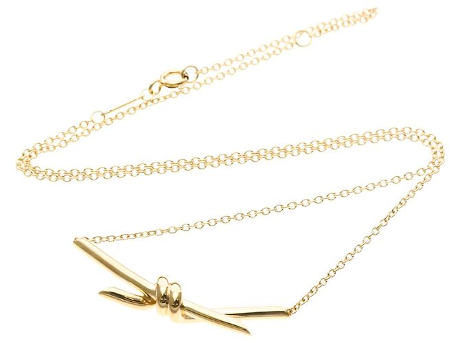 Tiffany & Co Collana Tiffany Knot in oro rosa D'oro - vista 14