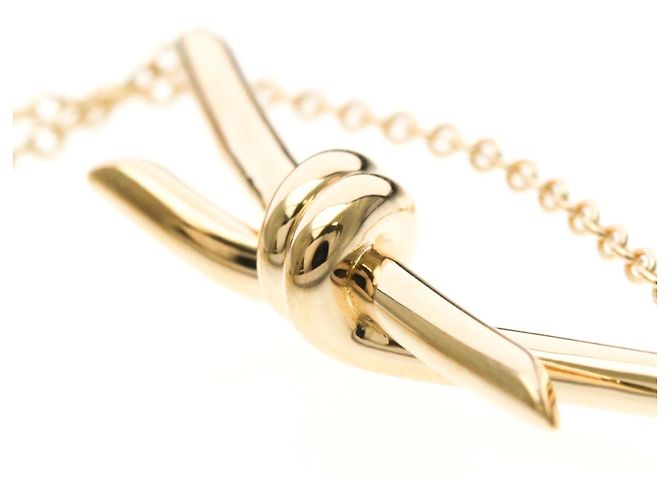 Tiffany & Co Collana Tiffany Knot in oro rosa D'oro - vista 8