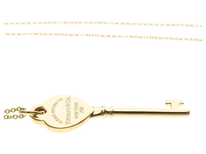 Tiffany & Co Collana chiave a cuore Return to Tiffany in oro rosa - vista 5