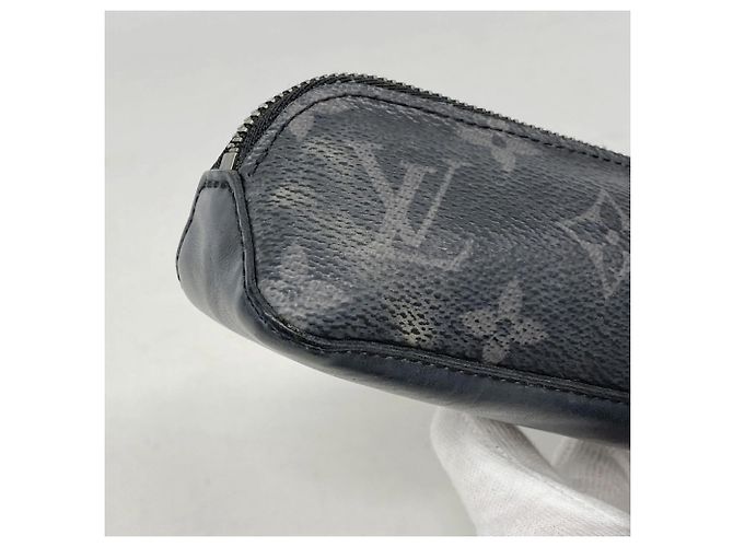 Stiftetui Monogram Eclipse Louis Vuitton Schwarz - Ansicht 7