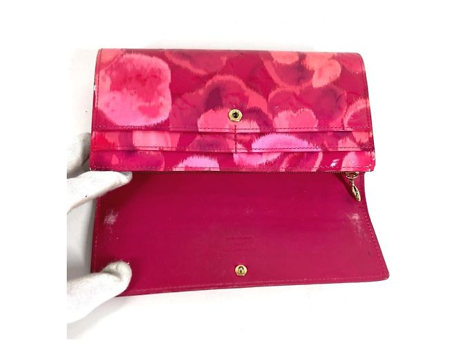 Cartera larga Monogram Ikat Flower Louis Vuitton Rosa - vista 7