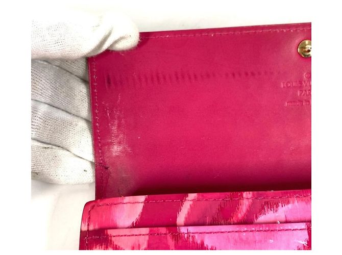 Cartera larga Monogram Ikat Flower Louis Vuitton Rosa - vista 8
