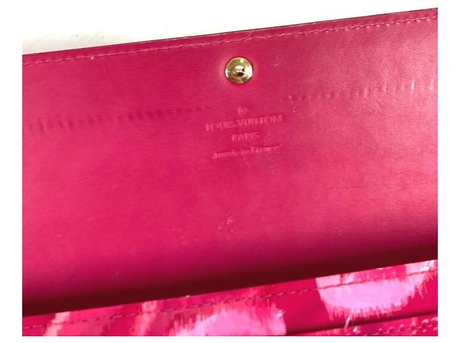 Cartera larga Monogram Ikat Flower Louis Vuitton Rosa - vista 9