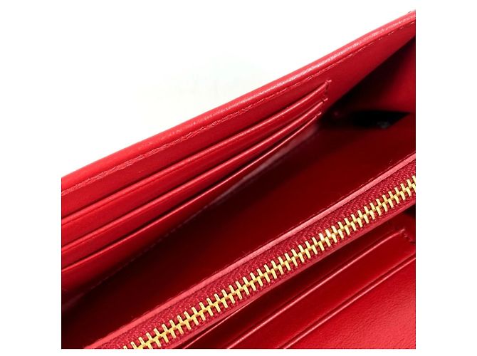 Saffiano Cartera de cadena acolchada Prada en rojo Roja - vista 12