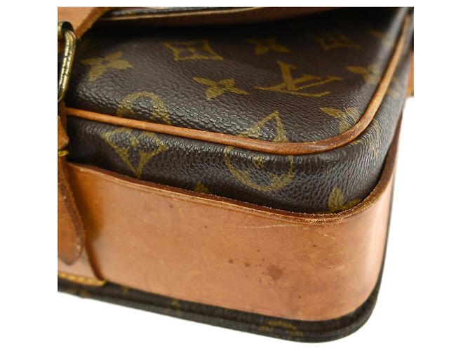 Borsa Cartouchiere Monogram Canvas MM Louis Vuitton Marrone - vista 6