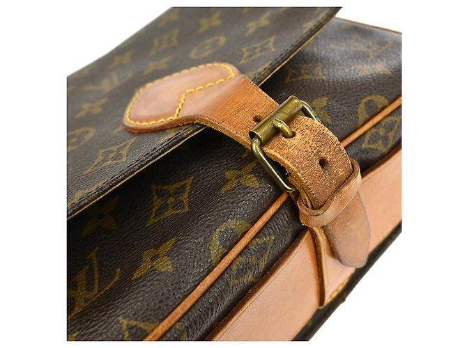 Borsa Cartouchiere Monogram Canvas MM Louis Vuitton Marrone - vista 7