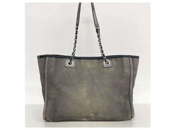 Chanel Deauville Kettentasche Braun Schwarz - Ansicht 12