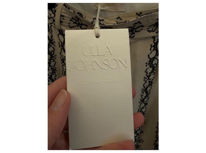 Ulla Johnson Lydia Seidenhose Creme - Ansicht 10