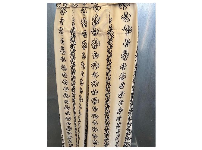 Ulla Johnson Lydia Seidenhose Creme - Ansicht 15