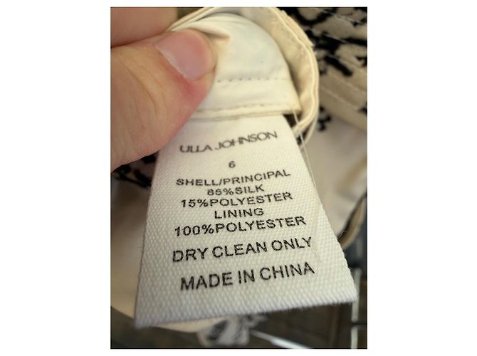 Ulla Johnson Lydia Seidenhose Creme - Ansicht 16