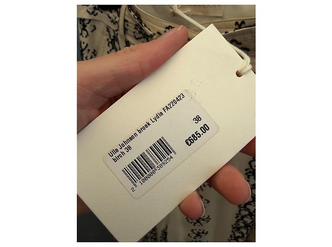 Ulla Johnson Lydia Seidenhose Creme - Ansicht 3