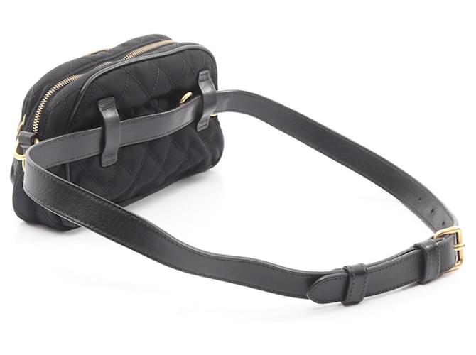Marsupio nero Prada da donna - vista 2