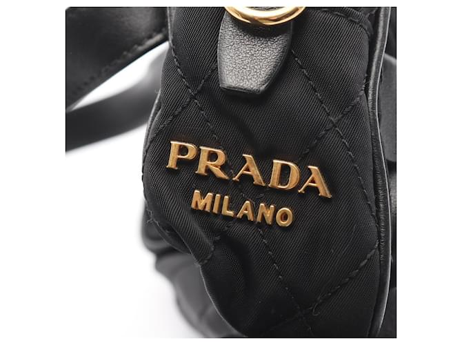Marsupio nero Prada da donna - vista 7