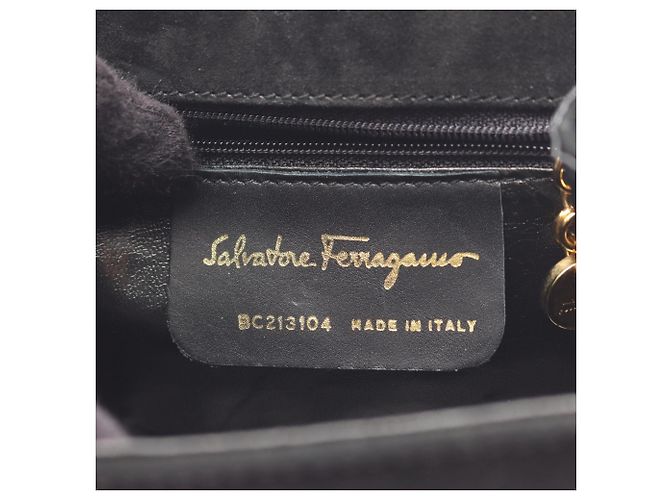 Borsa 2 in 1 Vara Ribbon di Salvatore Ferragamo Nero - vista 4