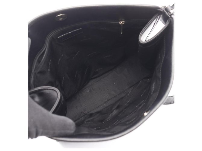Borsa a Spalla Anagram Loewe Nero - vista 3