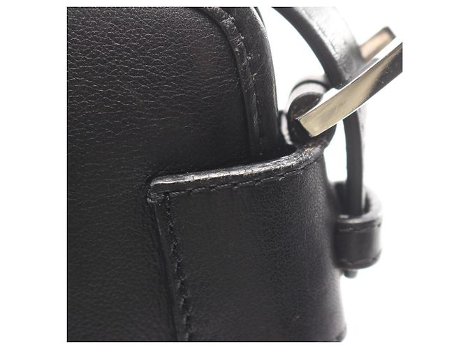 Borsa a Spalla Anagram Loewe Nero - vista 8