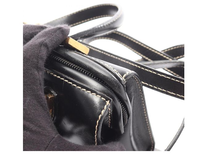 Borsa in pelle nera Fendi Nero - vista 13