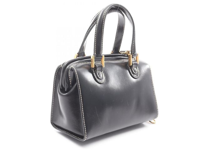 Borsa in pelle nera Fendi Nero - vista 2