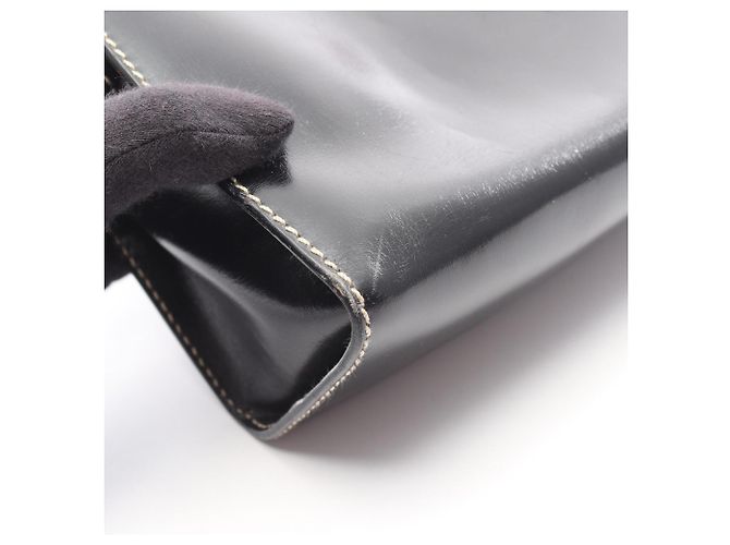 Borsa in pelle nera Fendi Nero - vista 7