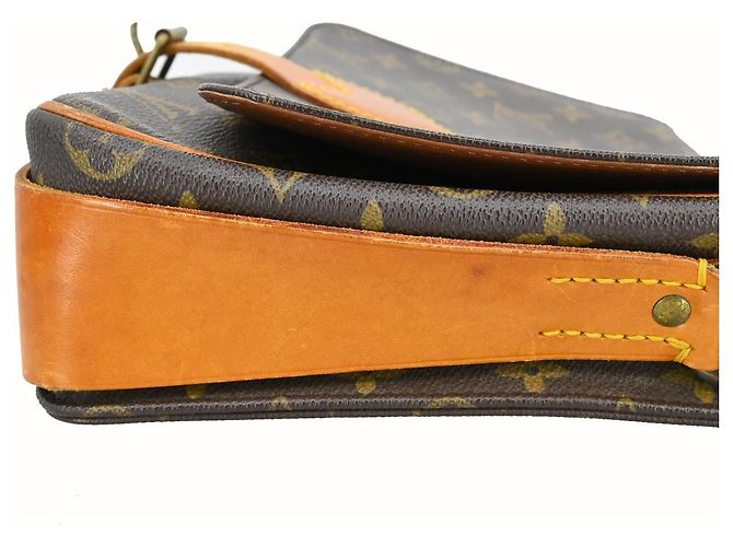 Borsa Cartouchiere Louis Vuitton in tela Monogram GM - vista 3