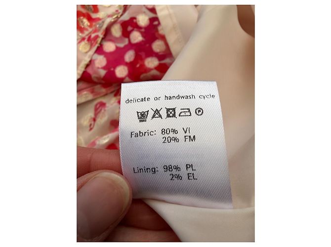 Autre Marque Eva Kleid Salbei und Efeu Viscose - Ansicht 13