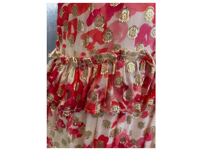 Autre Marque Eva Kleid Salbei und Efeu Viscose - Ansicht 7