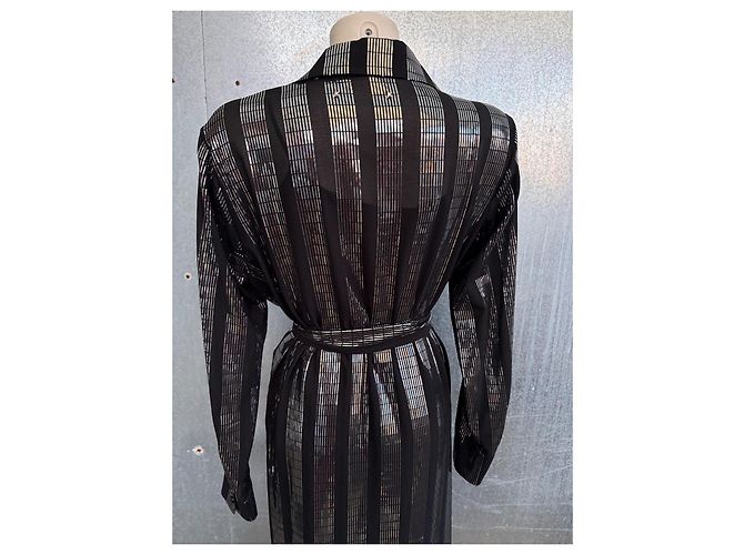Golden Goose Kleid Schwarz Silber - Ansicht 14