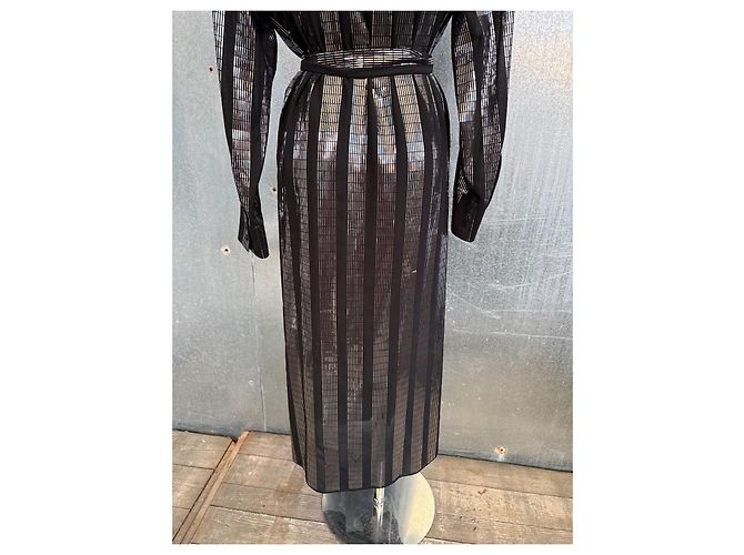 Golden Goose Kleid Schwarz Silber - Ansicht 16
