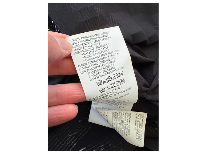 Golden Goose Kleid Schwarz Silber - Ansicht 17