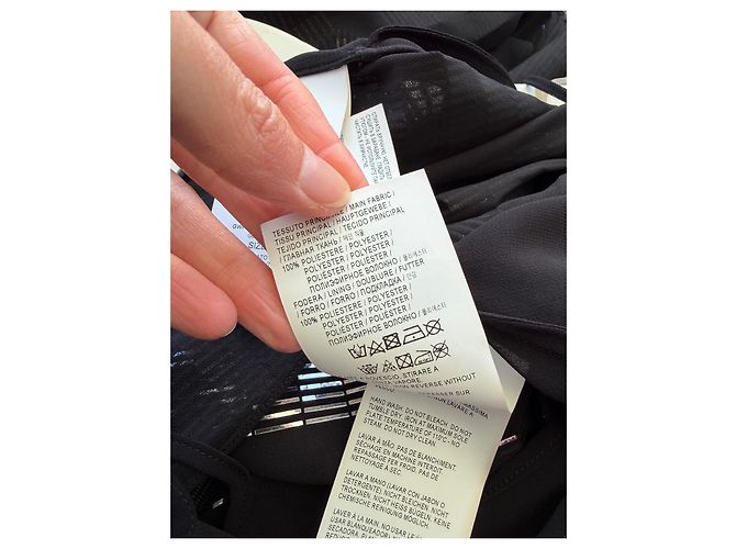 Golden Goose Kleid Schwarz Silber - Ansicht 20