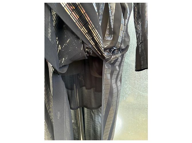Golden Goose Kleid Schwarz Silber - Ansicht 9