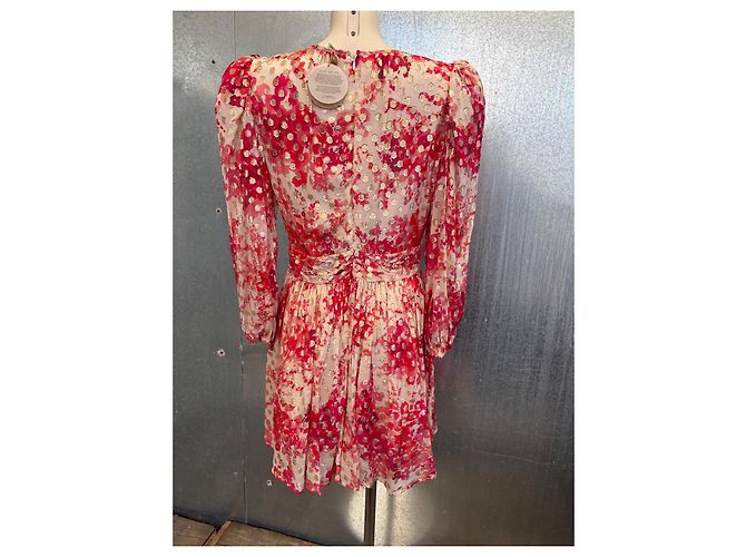 Autre Marque Rita Kleid Sage und Efeu aus Viskose Größe 42 - Ansicht 9