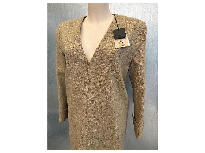Golden Goose Wollkleid Camel Kamel - Ansicht 11