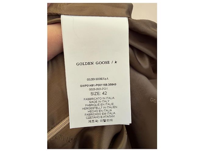 Golden Goose Wollkleid Camel Kamel - Ansicht 14