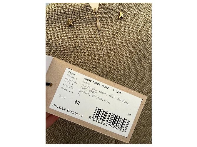 Golden Goose Wollkleid Camel Kamel - Ansicht 7