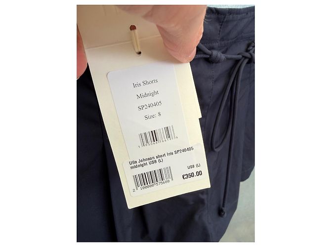 Ulla Johnson Iris Shorts Blau Baumwolle - Ansicht 3
