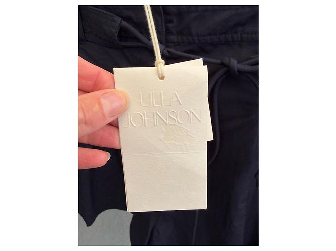 Ulla Johnson Iris Shorts Blau Baumwolle - Ansicht 8